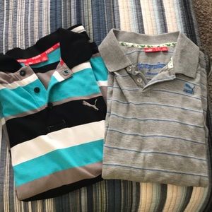 TWO puma polos - EUC!!!